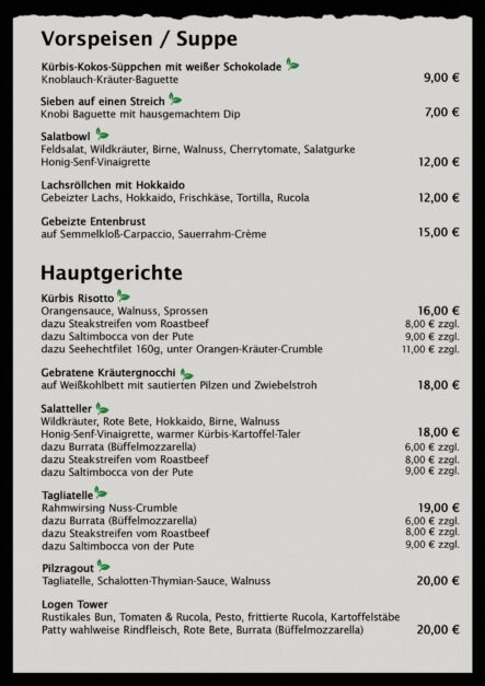 Speisekarte Seite 8