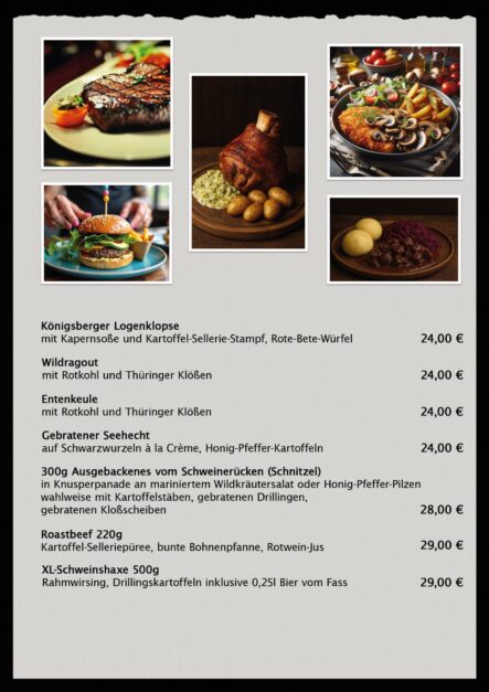 Speisekarte Seite 9