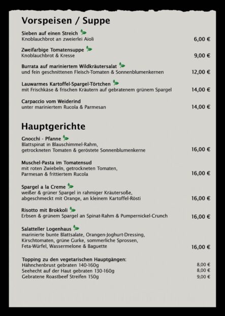 Speisekarte Seite 8